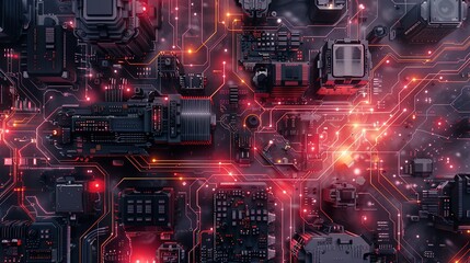 circuit board wallpaper