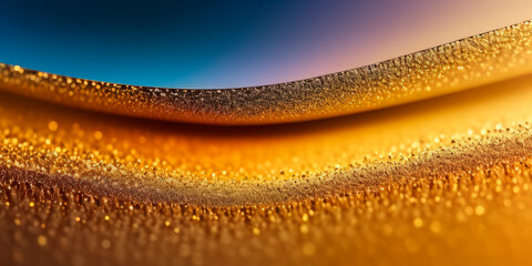 Wall Mural - abstract background golden yellow gradient