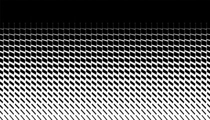 Poster - Black and white transition pattern. For background design and jersey printing vector Format Illustration 