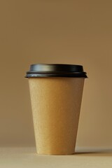 Aufkleber - A cup of coffee sitting on a table