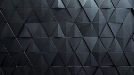 Black, Tech Background with stepped geometry. Extruded futuristic forms. 3D rendering.