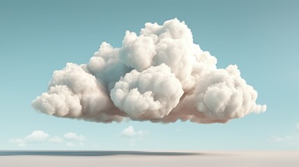 Wall Mural - Soft cloudscape with gentle gradients, ideal for tranquil sky backgrounds and peaceful outdoor scenes. Illustrater Image, Shiny, bright, beautiful , Minimalism,