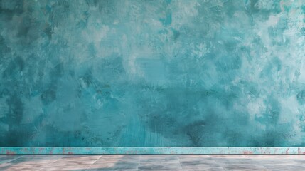 Poster - Wall background color with empty space for text