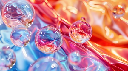 Poster - Abstract business background 3D desktop wallpaper