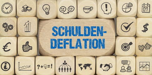 Wall Mural - Schuldendeflation	
