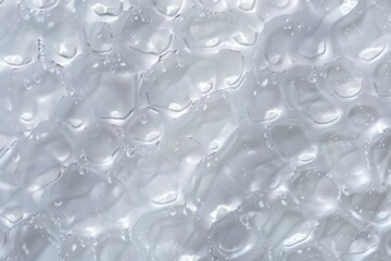 Poster - abstract water droplets pattern