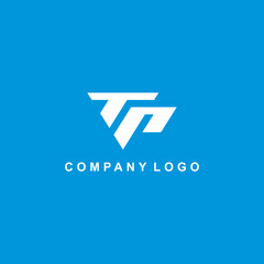 Wall Mural - TP vector logo, for financial companies, technology and others. Thank You