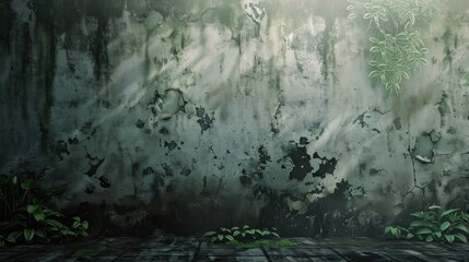 Wall Mural - Dirty wall