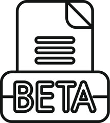 Poster - beta version document file representing software development stage