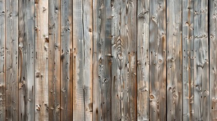 Canvas Print - Wooden fence backdrop timber structure panel