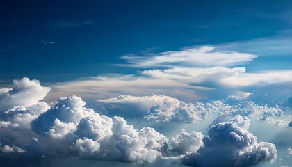 Wall Mural - Sky cloud wallpaperbackground