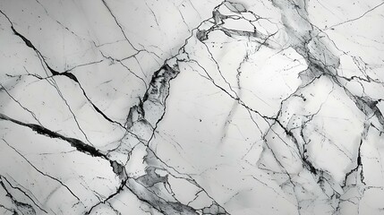 Wall Mural - White and gray marble natural pattern wallpaper