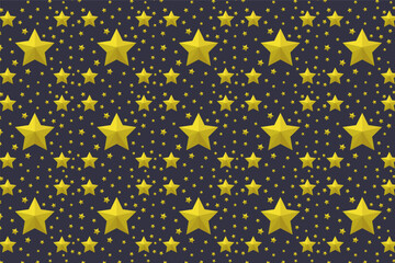 Canvas Print - Star pattern