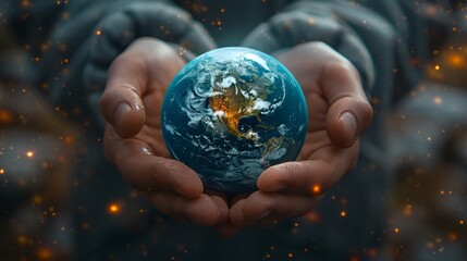Wall Mural - the concept of cosmic planets