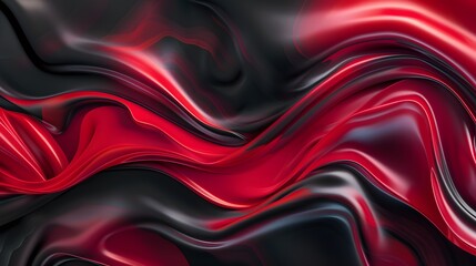 Wall Mural - Abstract Red waves geometric background. Modern background design. gradient color. Fluid shapes composition. Fit for presentation design. website, banners, wallpapers, brochure, posters