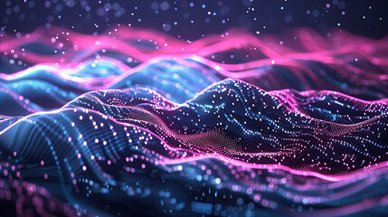 Abstract communication and future technology data flow