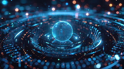 Abstract communication and future technology data flow