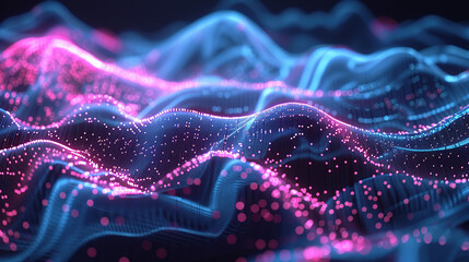 Abstract communication and future technology data flow