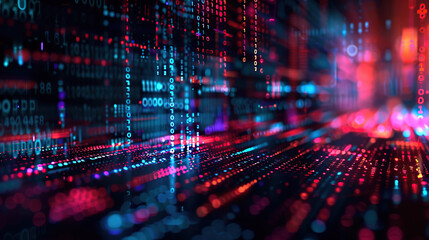 Abstract communication and future technology data flow