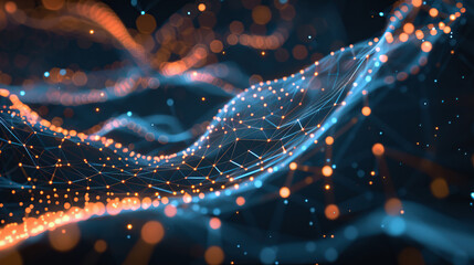 Abstract communication and future technology data flow