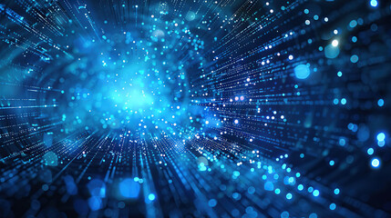 Abstract communication and future technology data flow
