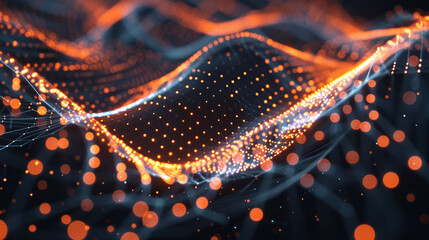 Abstract communication and future technology data flow
