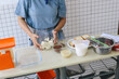 © Gatot - Woman Is Preparing A Cake. Cooking And Home Concept