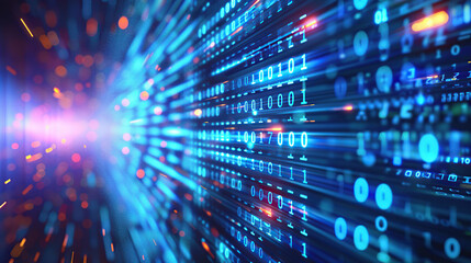 Abstract communication and future technology data flow