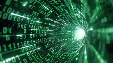 Abstract communication and future technology data flow