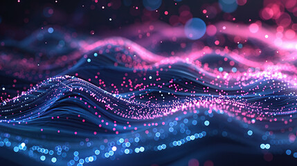 Abstract communication and future technology data flow