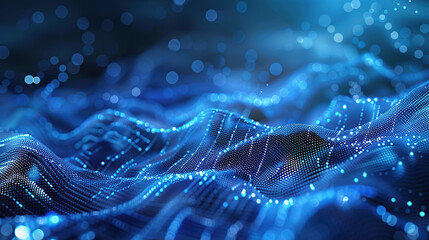 Abstract communication and future technology data flow