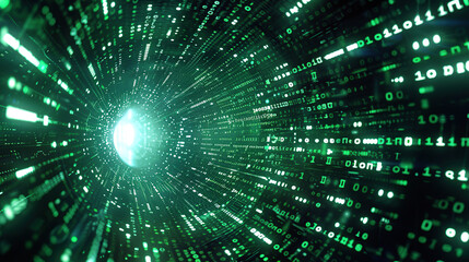 Abstract communication and future technology data flow