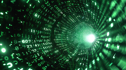 Abstract communication and future technology data flow