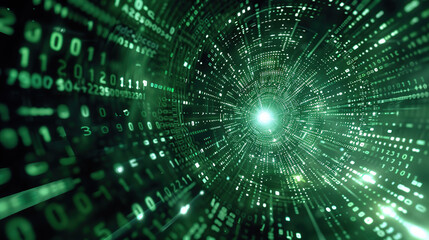 Abstract communication and future technology data flow