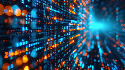 Abstract communication and future technology data flow