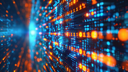 Abstract communication and future technology data flow
