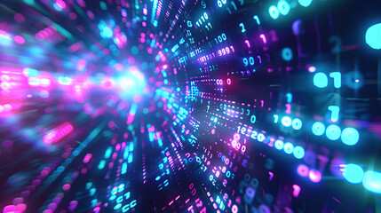 Abstract communication and future technology data flow