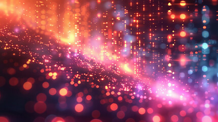 Abstract communication and future technology data flow