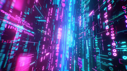 Abstract communication and future technology data flow