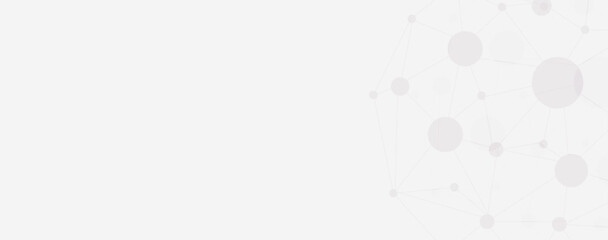 Fototapete - abstract social network connection banner background concept