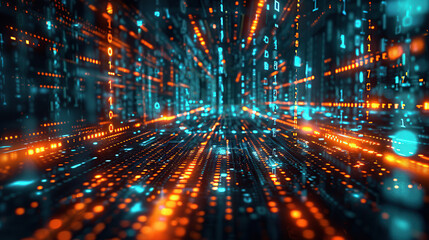 Abstract communication and future technology data flow