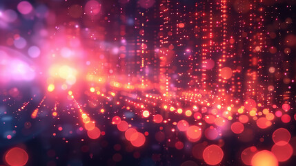 Abstract communication and future technology data flow