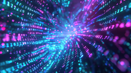 Abstract communication and future technology data flow