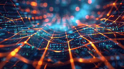 Abstract communication and future technology data flow