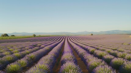 Wall Mural - lavender field in region