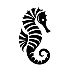 Wall Mural - seahorse logo icon design illustration