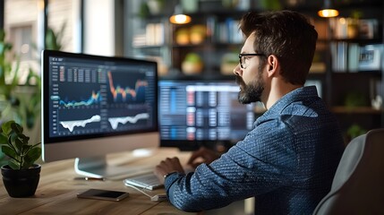 Poster - Financial Advisor Hosting Webinar on Investment Strategies for Engaged Digital Audience