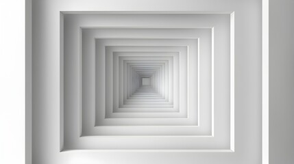 Poster - Minimalistic Frame with Sleek Lines and Monochrome Background Concept