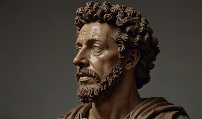 Wall Mural - marcus aurelius, photorealistic