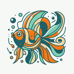 Wall Mural - fish